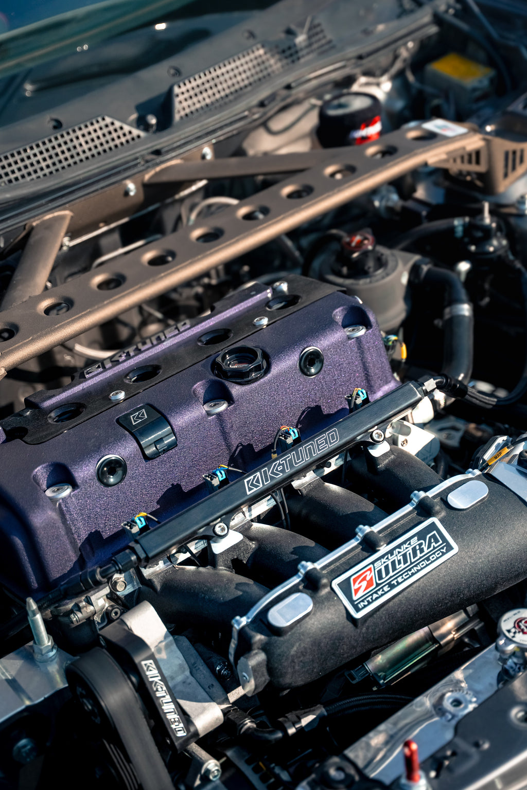 Vented Valve Cover Wrinkle Black