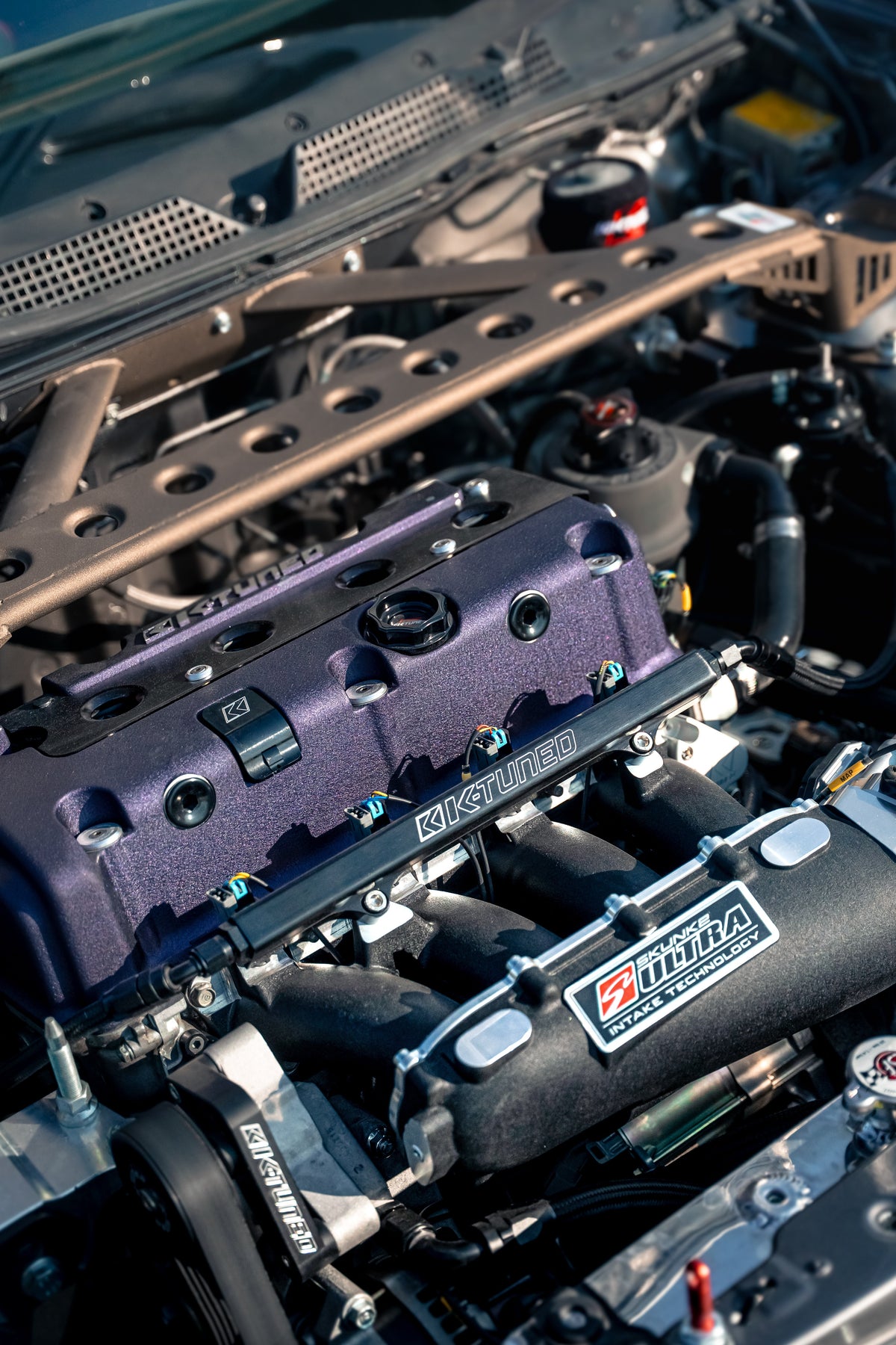 Vented Valve Cover Wrinkle Black