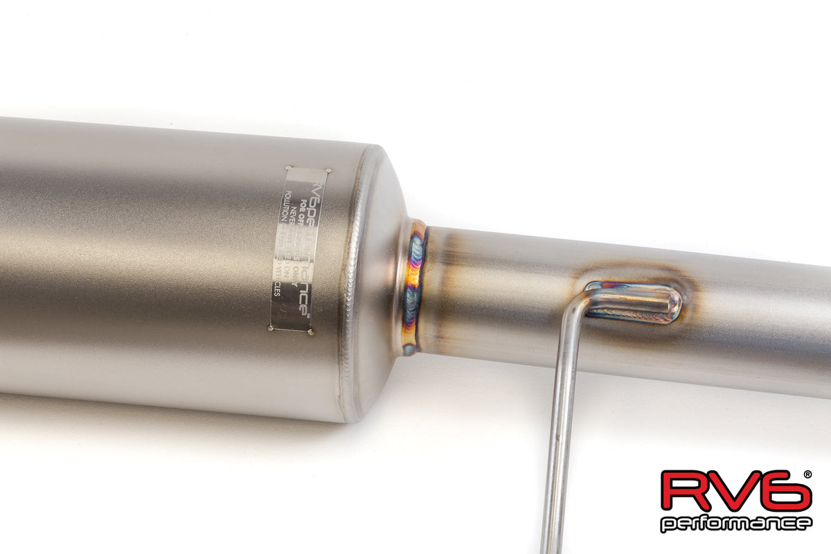 RV6 Resonated Midpipe Kit for Accord Sedan I4 (2.4L) (REQUIRES AXLE BACK)