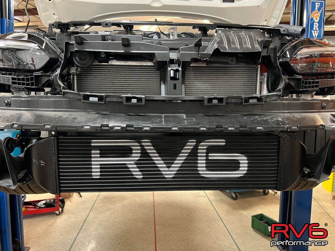 RV6 Tube and Fin Front-Mount Intercooler – Honda FL5 Civic Type R (23+) & Acura DE5 Integra Type S (23+) with BLEMISH