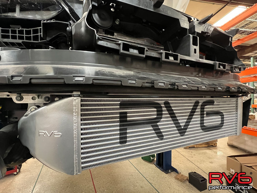 RV6 Tube and Fin Front-Mount Intercooler – Honda FL5 Civic Type R (23+) & Acura DE5 Integra Type S (23+) with BLEMISH