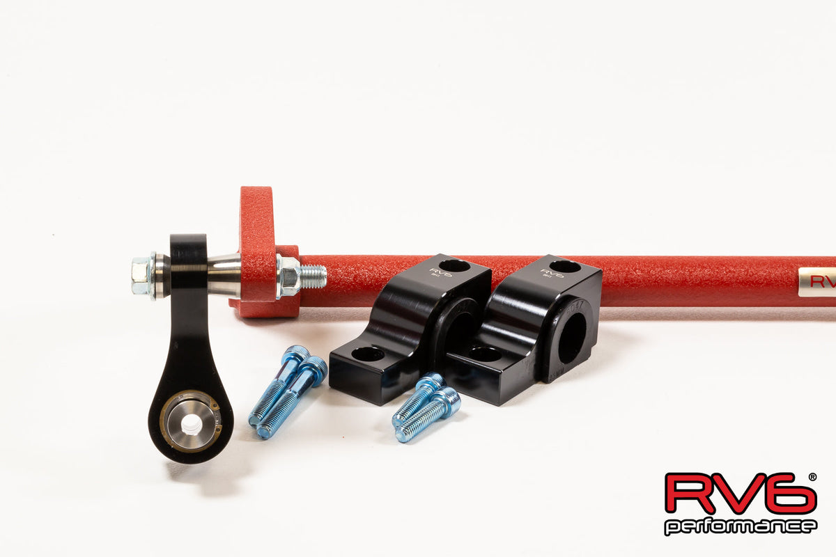 RV6 17+ Civic Type-R 2.0T FK8/FL5 Adjustable Chromoly Rear Sway Bar With Billet Endlinks