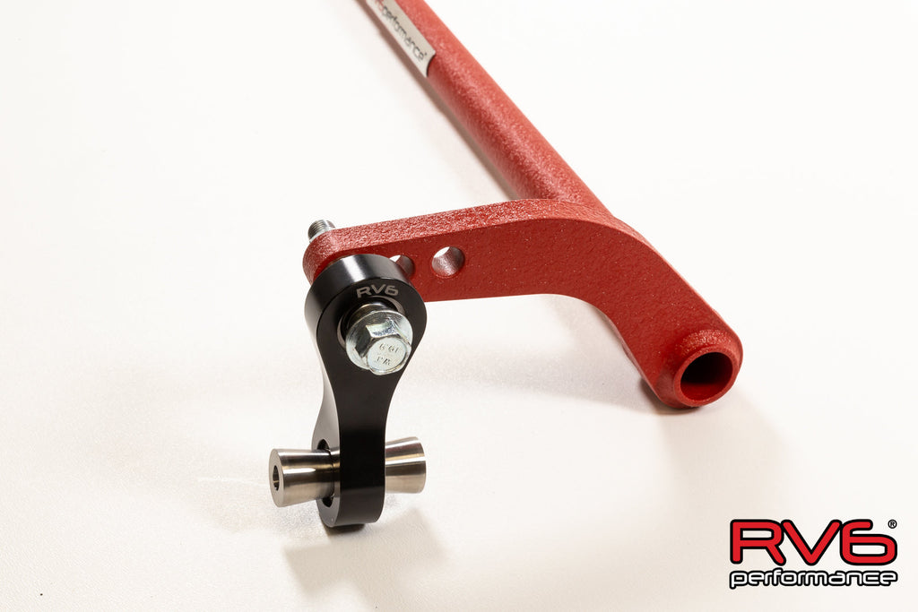 RV6 16+ CivicX Adjustable Chromoly Rear Sway Bar With Billet Endlinks