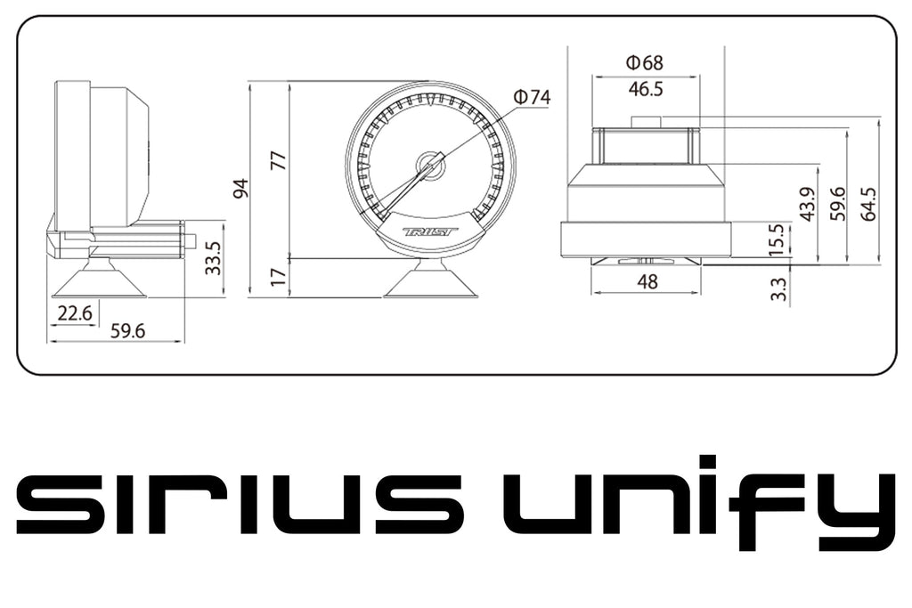 GReddy Sirius Unify OBD Set - Water Temp