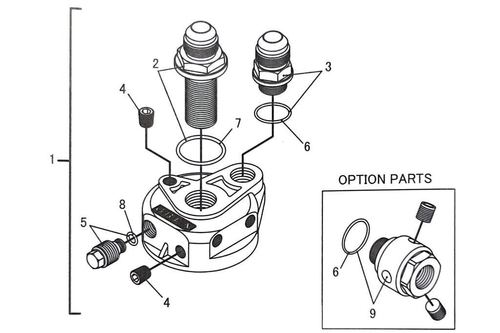 M14 PORT PLUG BOLT UNION - (12401120)