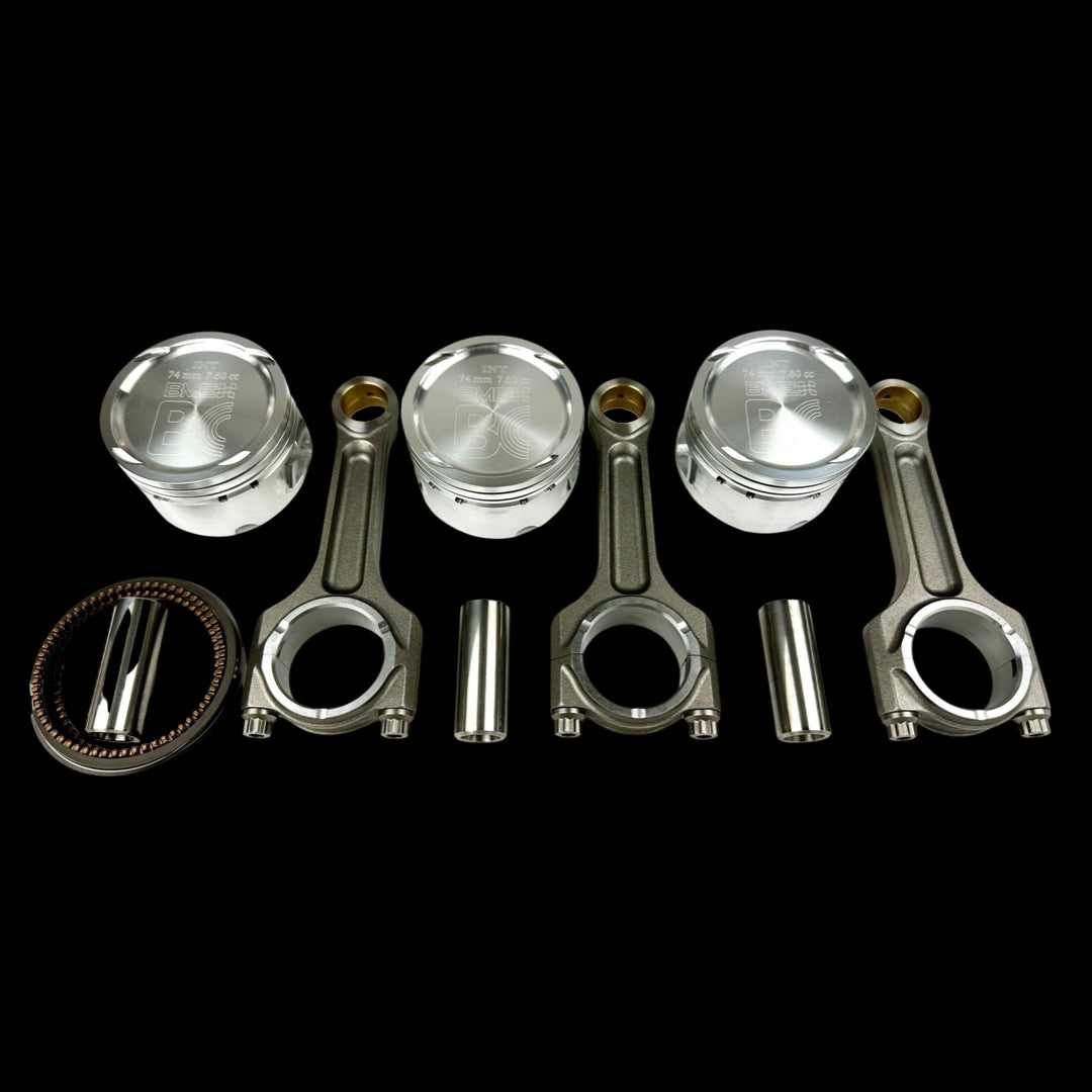 BC9333-75 - Can-Am X3 Short Block Package (BC6936 MOAR Rods & BME 75mm x 9:1 Pistons, 18mm Pin)