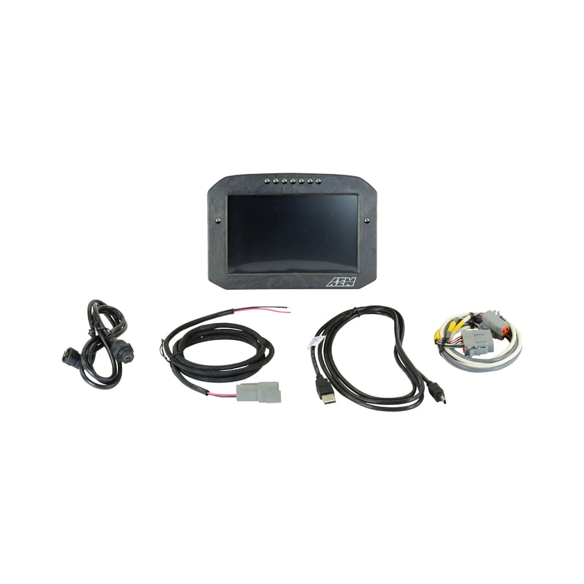 AEM CD-7FL Carbon Flat Panel Logging Display 30-5701F