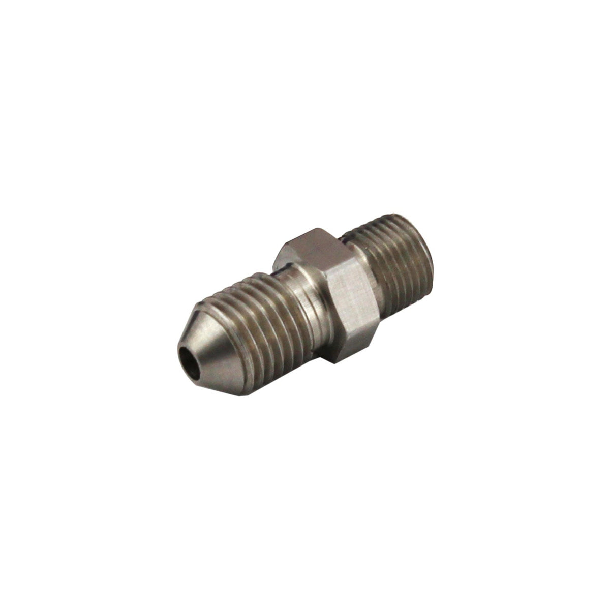 1/8" NPT to -4AN male - Stainless Steel