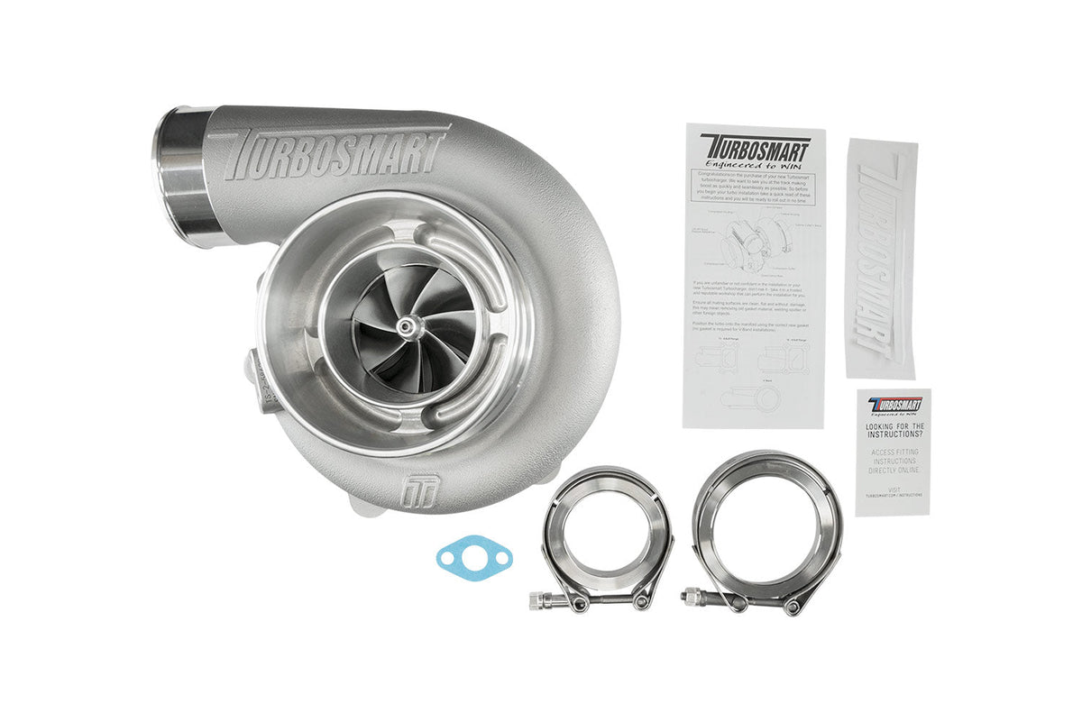 TS-2 Performance Turbocharger (Water Cooled) 5862 V-Band Reverse Rotation 0.82AR Externally Wastegated