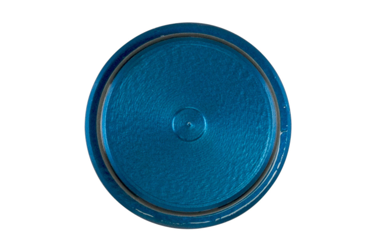 Oil Cap Insert - Blank - Blue