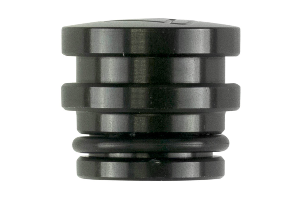 Oil Cap Insert - Blank - Black