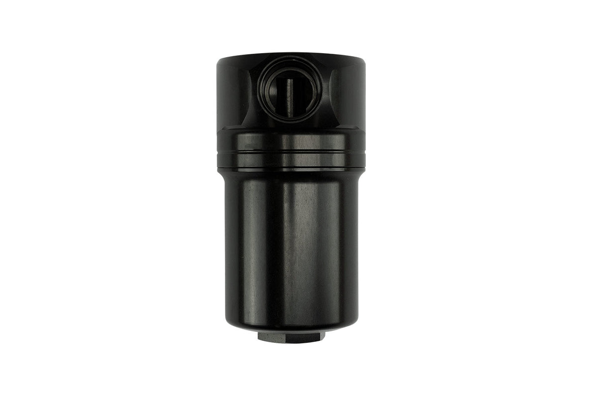 Fuel Filter Canister 10um 8AN Black