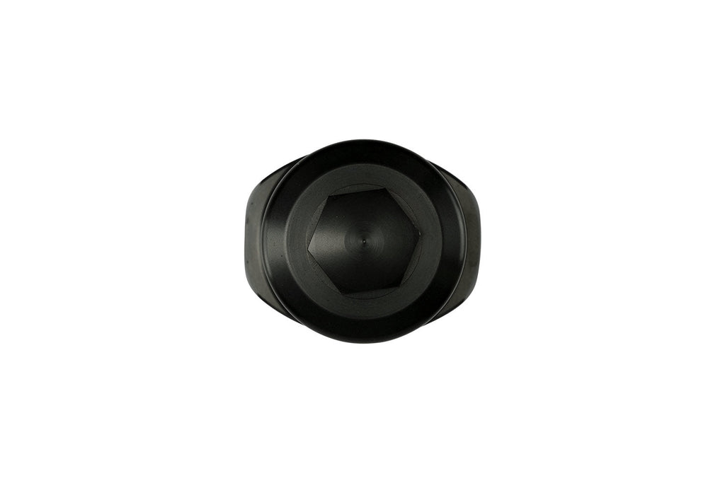 Fuel Filter Canister 10um 6AN Black