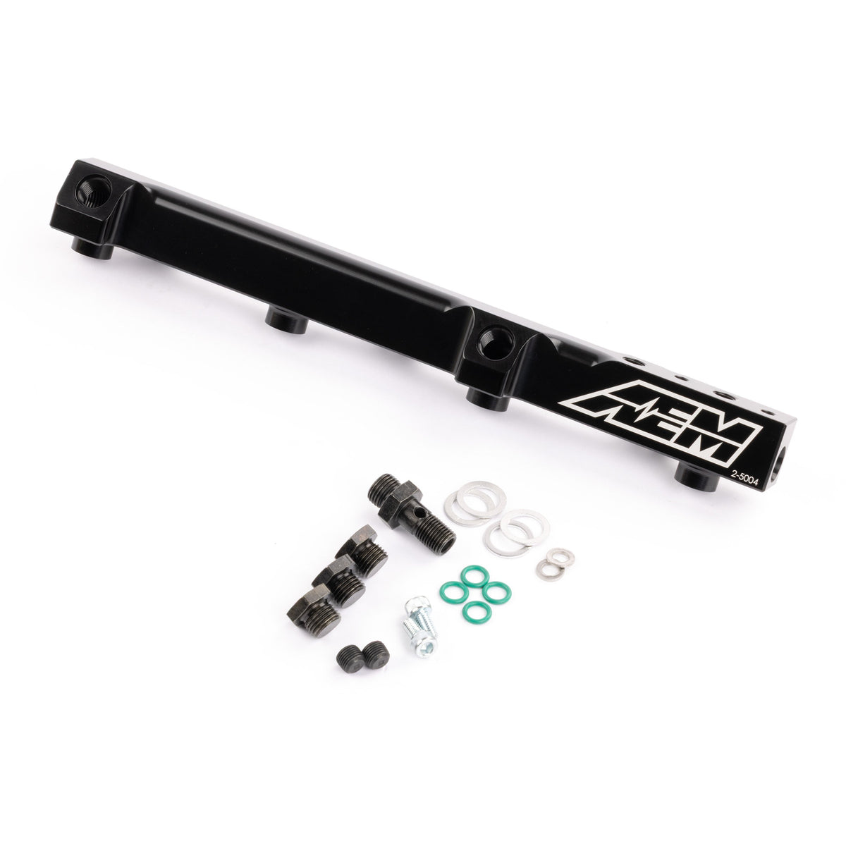 AEM High Volume Fuel Rail. Black. Honda 25-104BK