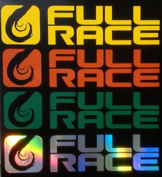 Full Race Sticker