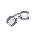 45-Deg. 10AN to 10AN Swivel Coupler