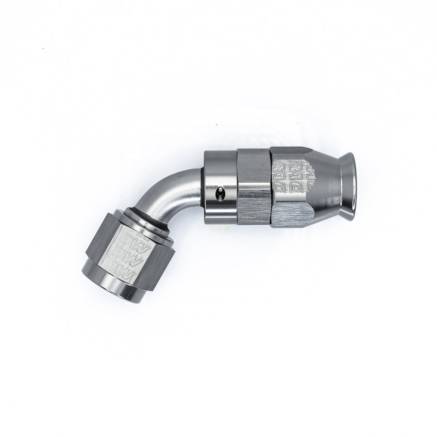 60-Deg. 6AN Swivel PTFE Hose End