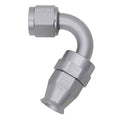 120-Deg. 8AN Swivel PTFE Hose End