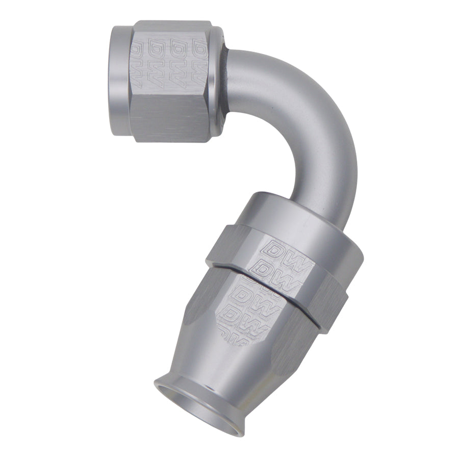 120-Deg. 8AN Swivel PTFE Hose End