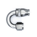 180-Deg. 10AN Swivel PTFE Hose End