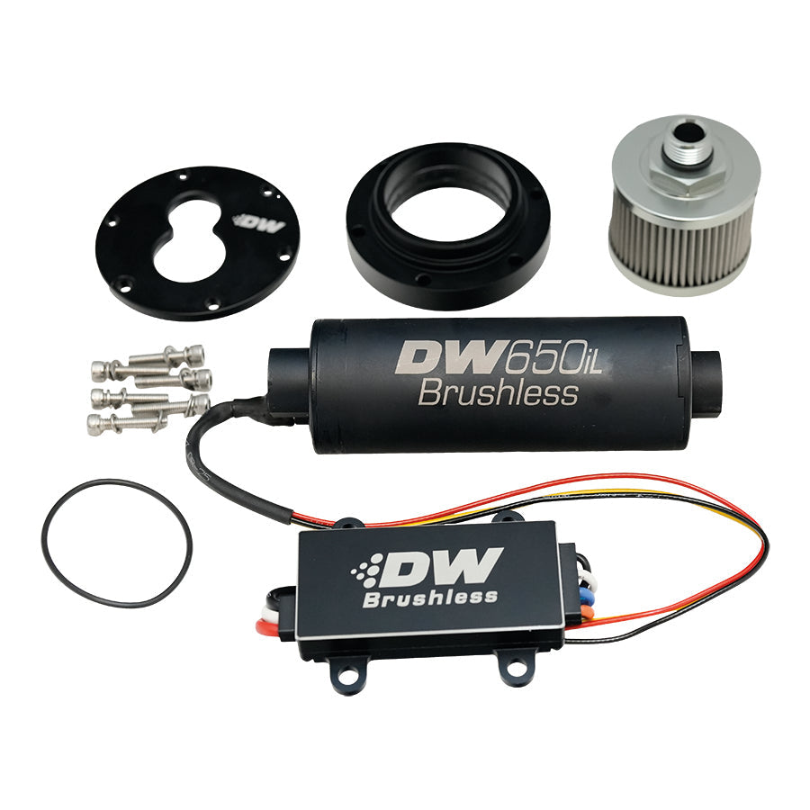 DW650iL Brushless in-line Fuel pump w/2-speed controller for 3.5L surge tank