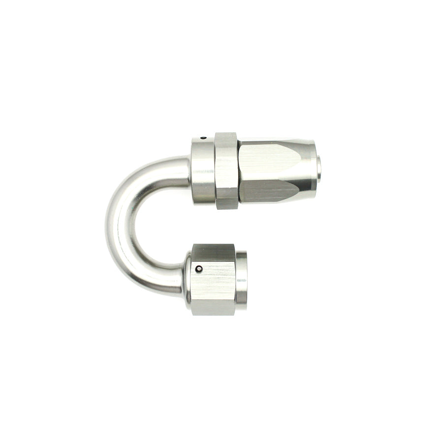 180-Deg. 8AN Swivel CPE Hose End
