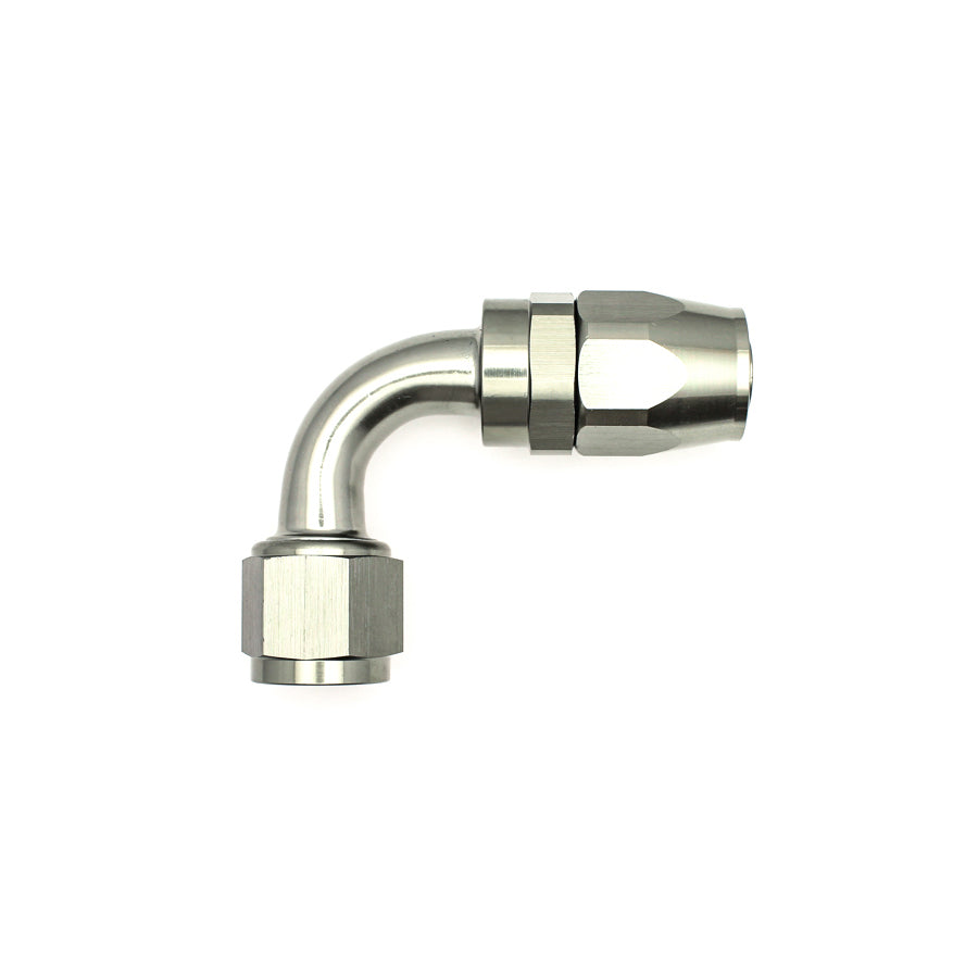 90-Deg. 10AN Swivel CPE Hose End