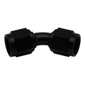 45-Deg. 6AN to 6AN Swivel Coupler