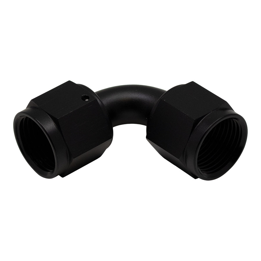 90-Deg. 8AN to 8AN Swivel Coupler