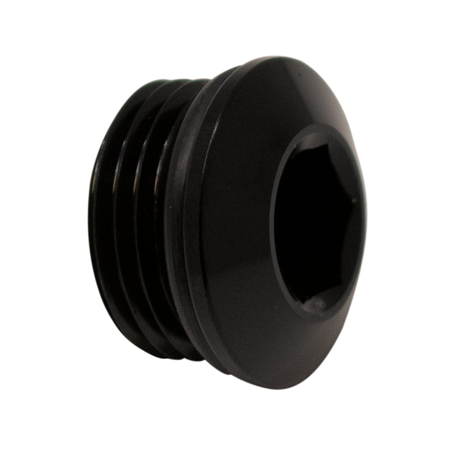 8AN ORB Plug, Low Profile w/ Hex