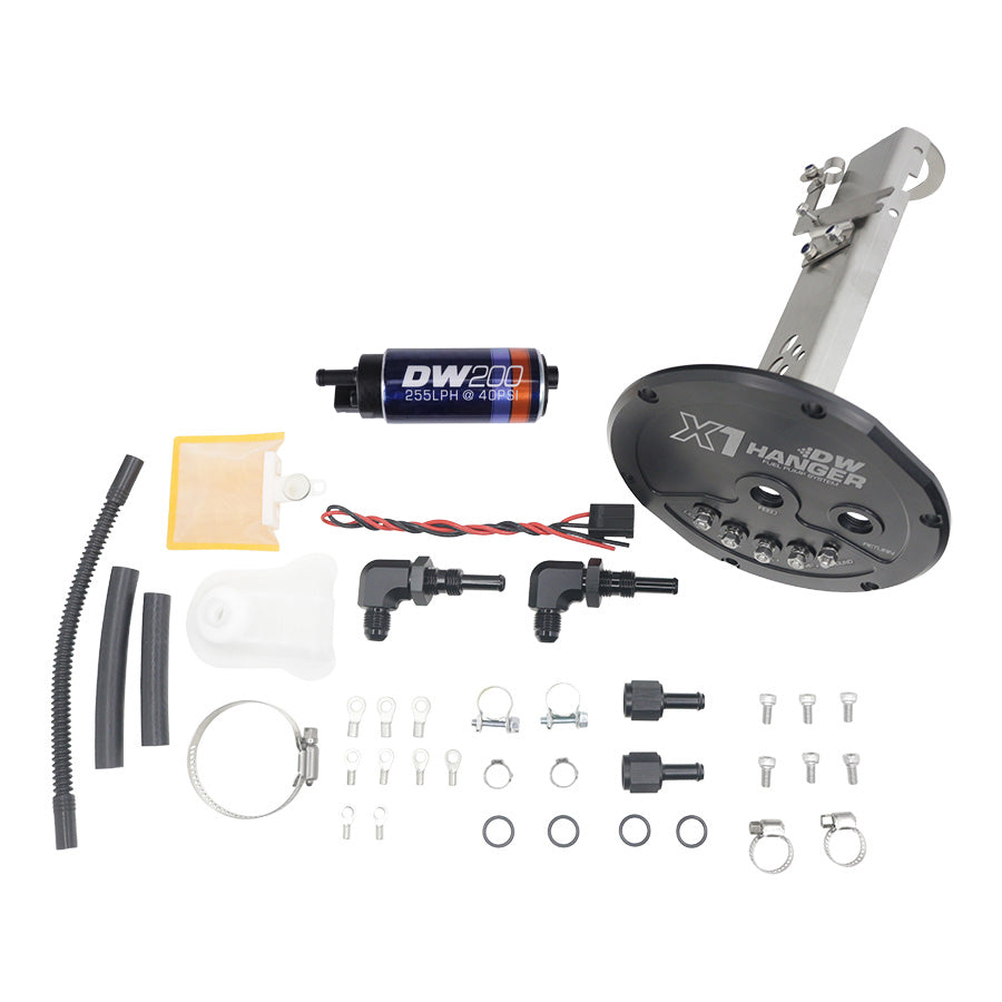 X1 Fuel Pump Hanger w/ DW200 Fuel pump for Nissan S13