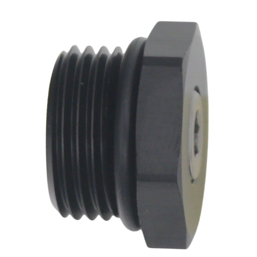 6AN ORB Plug Fitting with 1/8" NPT Port
