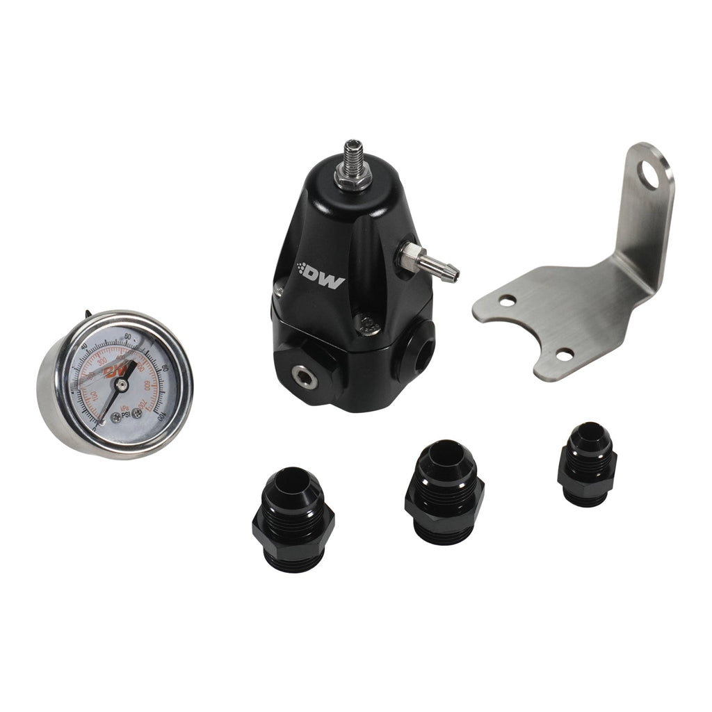 DWR1000 AFPR + pressure gauge + 8AN & 6AN fittings