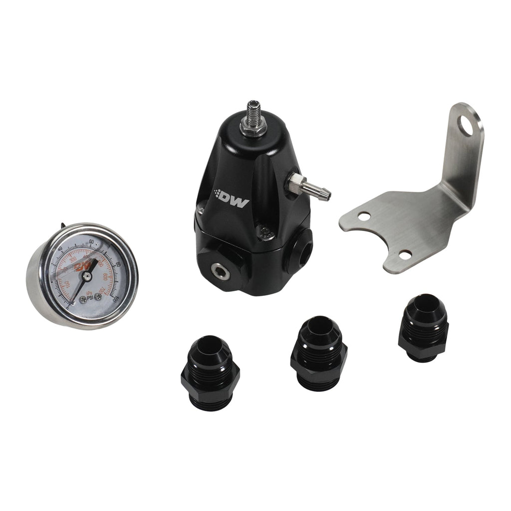 DWR1000 AFPR + pressure gauge + 8AN fittings