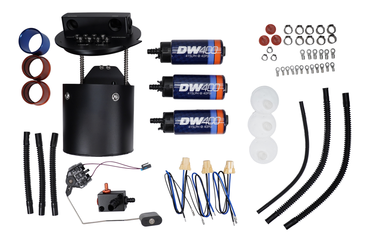 X3 Fuel Pump Module w/DW400 Fuel pumps for 2011-24 Ford Mustang