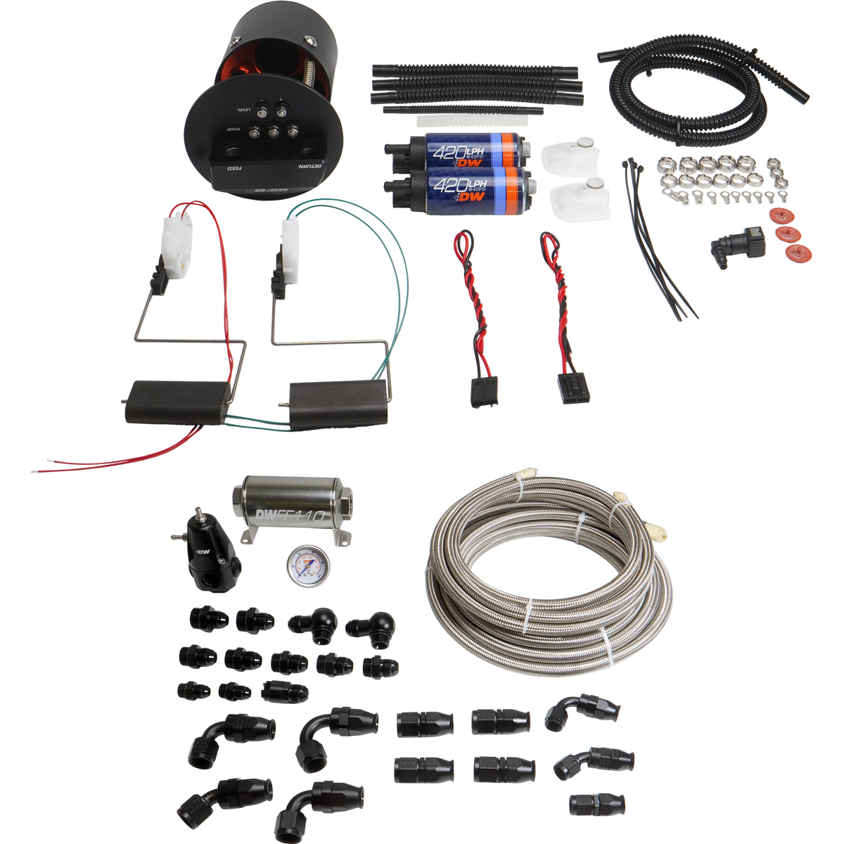 1992-2006 BMW 3-Series E36/E46 X2 Module + DW420 Pumps + PTFE Plumbing Kit