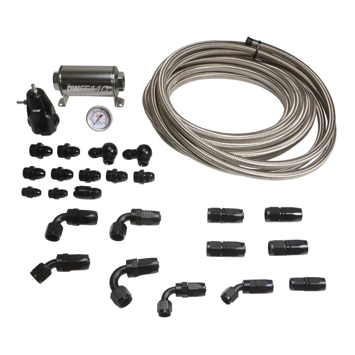 1992-2006 BMW 3-Series E36/E46 8AN CPE Stainless Plumbing Kit
