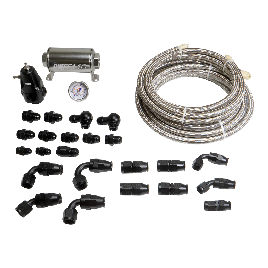 1992-2006 BMW 3-Series E36/E46 8AN PTFE Stainless Plumbing Kit