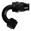 8 AN Female Flare Swivel (Incl Ferule/Olive) 150-degree Hose End PTFE