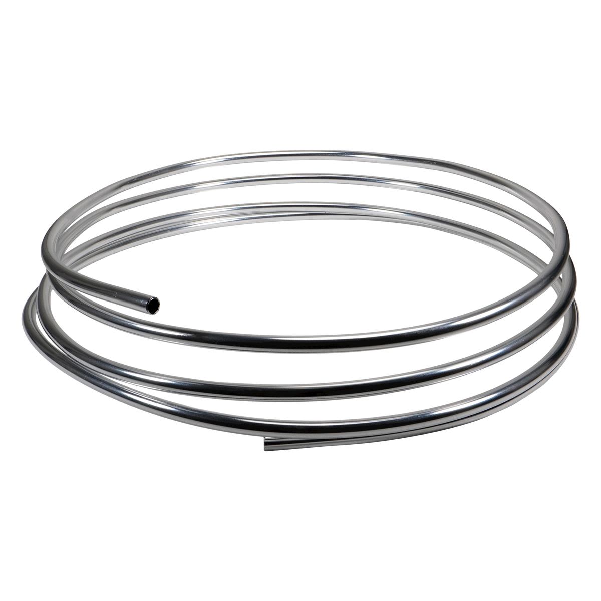 10AN Aluminum Hard Tubing 20ft Anodized Clear