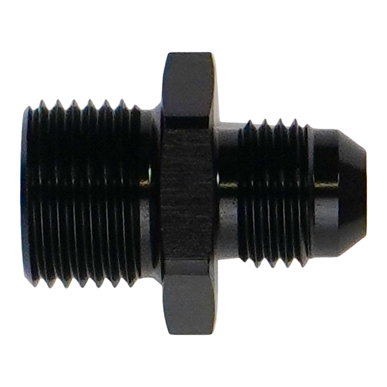 6AN Male Flare to M18x1.5 Male Inverted Flare Adapter
