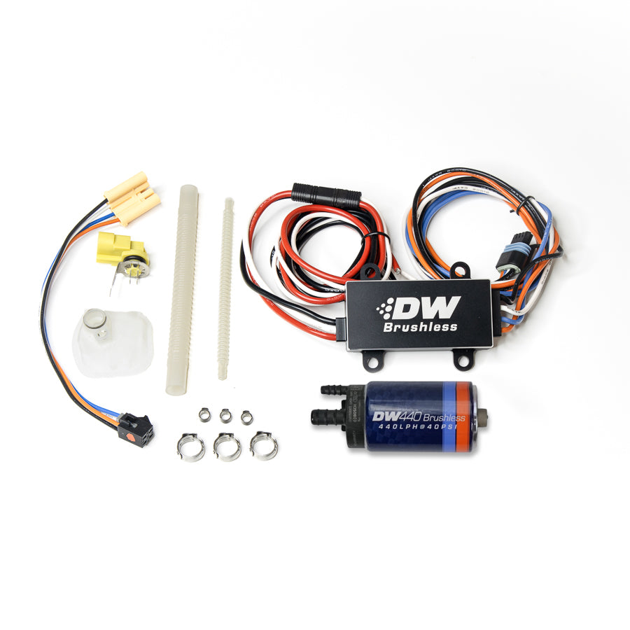 DW440 Brushless Fuel pump w/2-speed controller for S197 Mustang 5.0