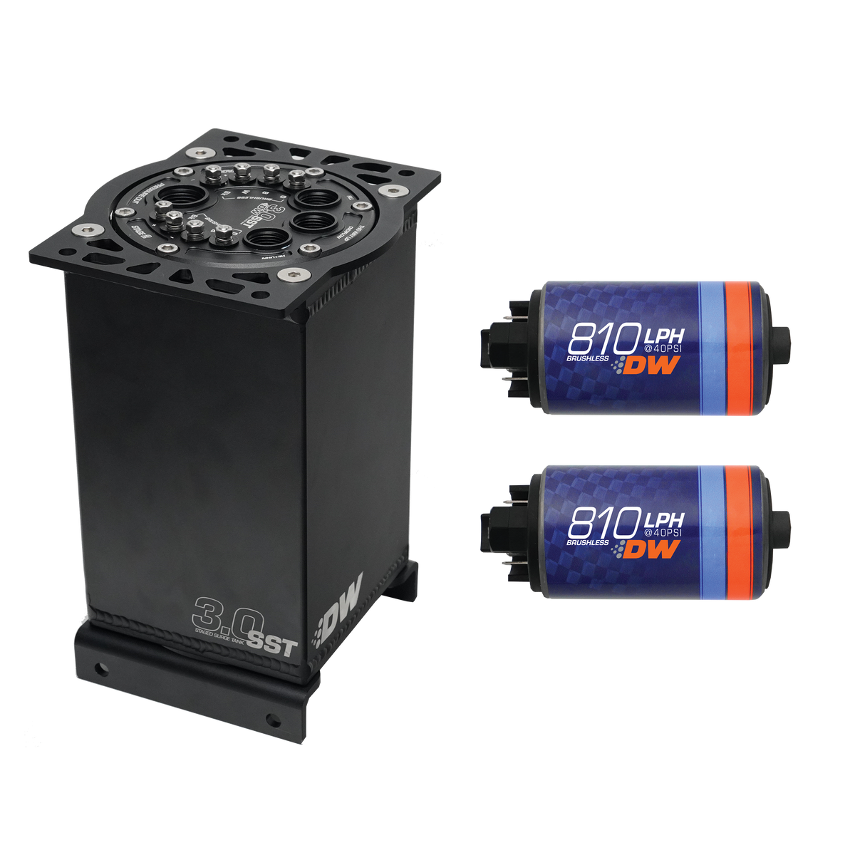 3.0L Surge Tank w/ Dual DW810 Brushless Pumps