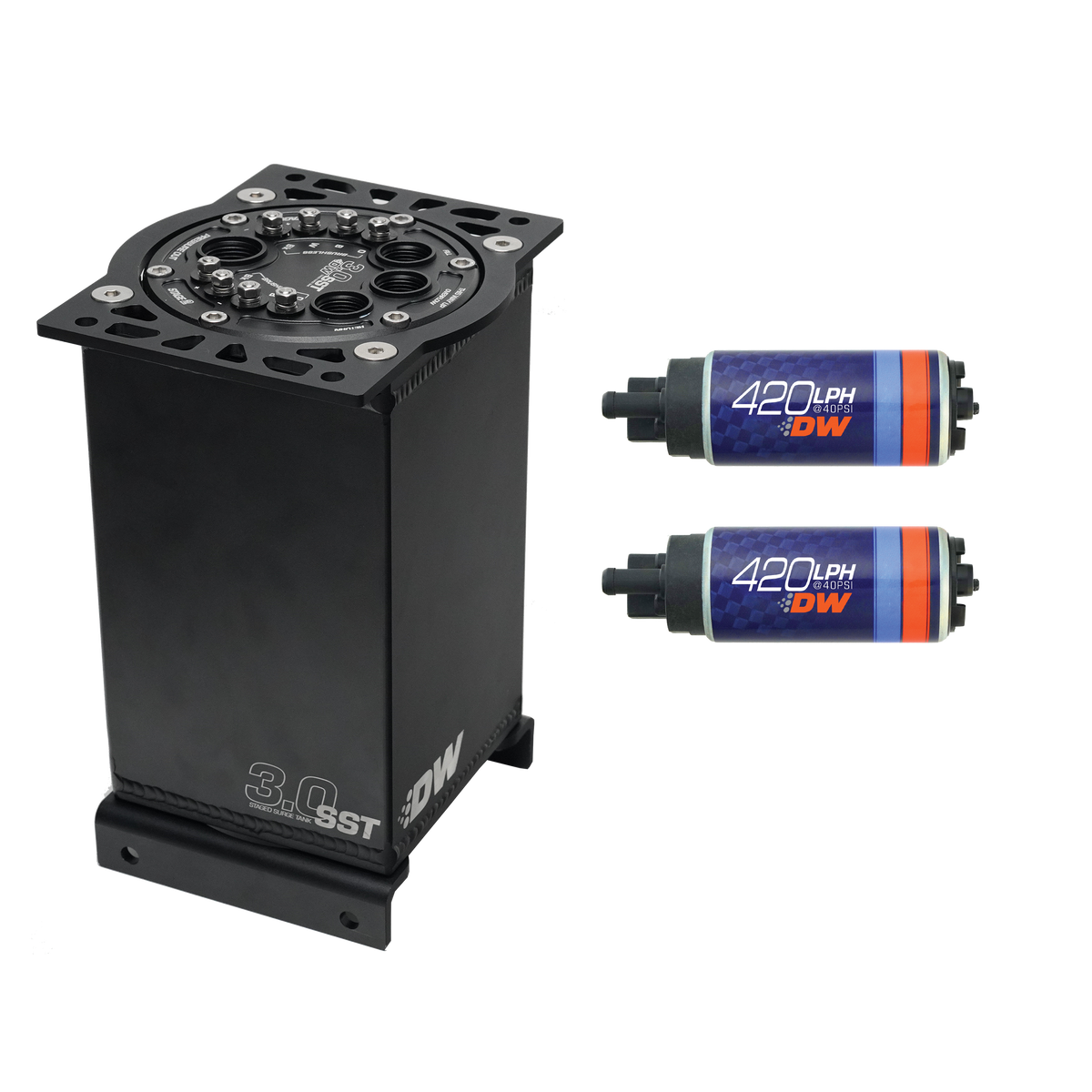 3.0L Surge Tank w/ Dual DW420 Pumps