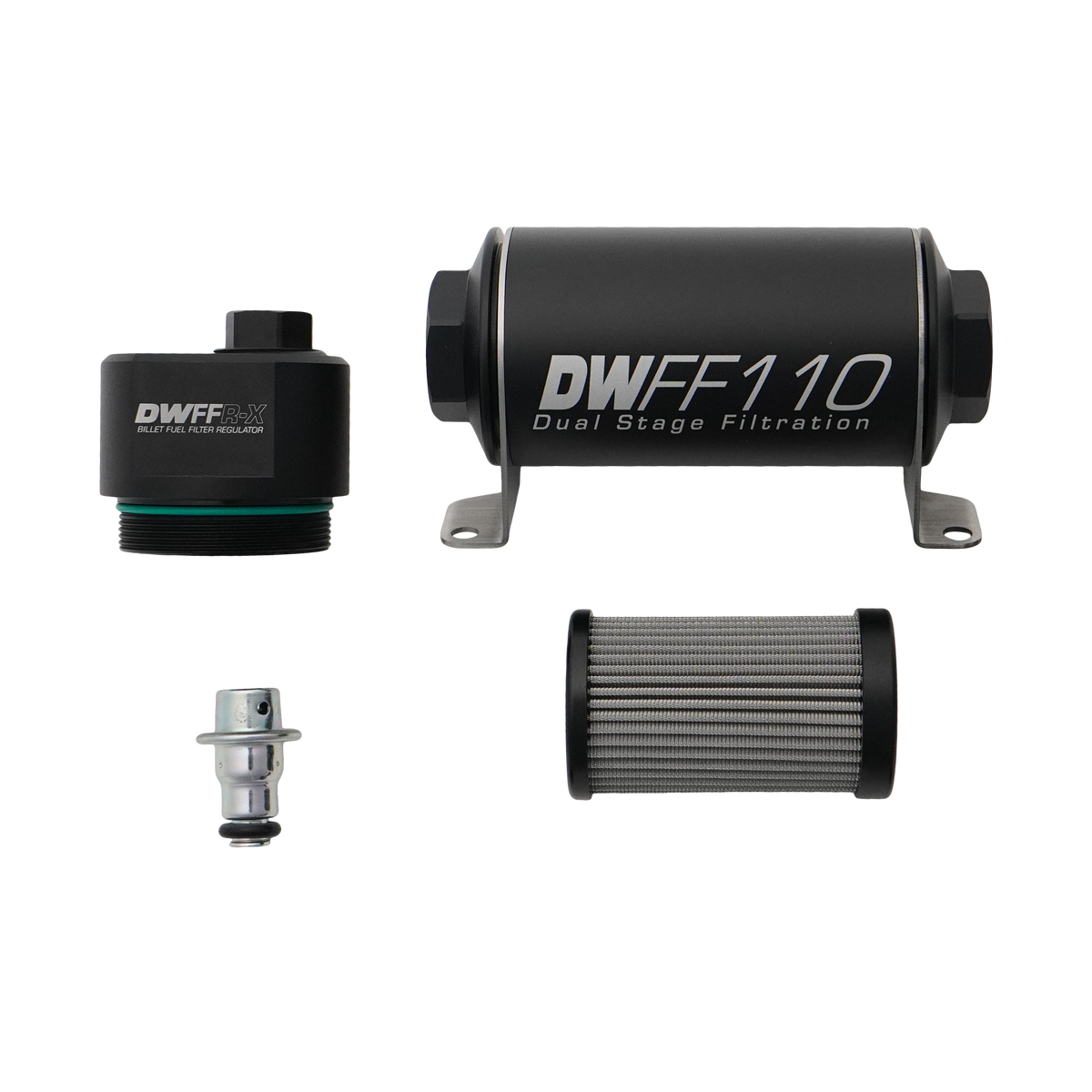 110mm Billet Fuel Filter Regulator 10 Micron