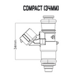 Single Universal Compact Injector (34mm)