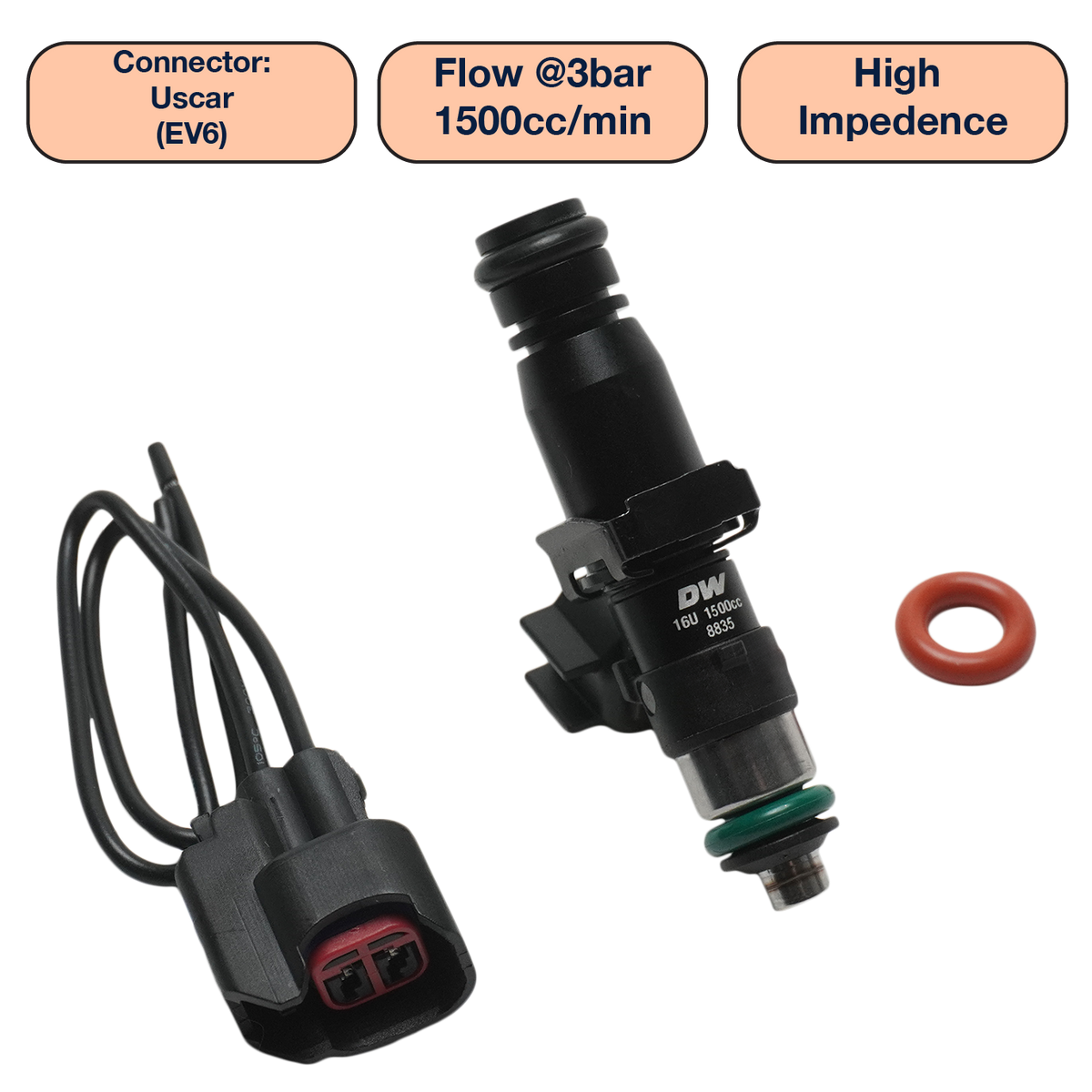 Single Universal Tall Injector (60mm)