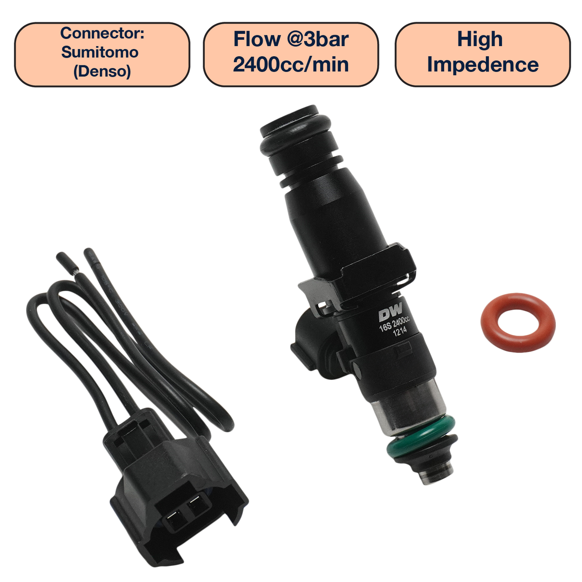 Single Universal Tall Injector (60mm)