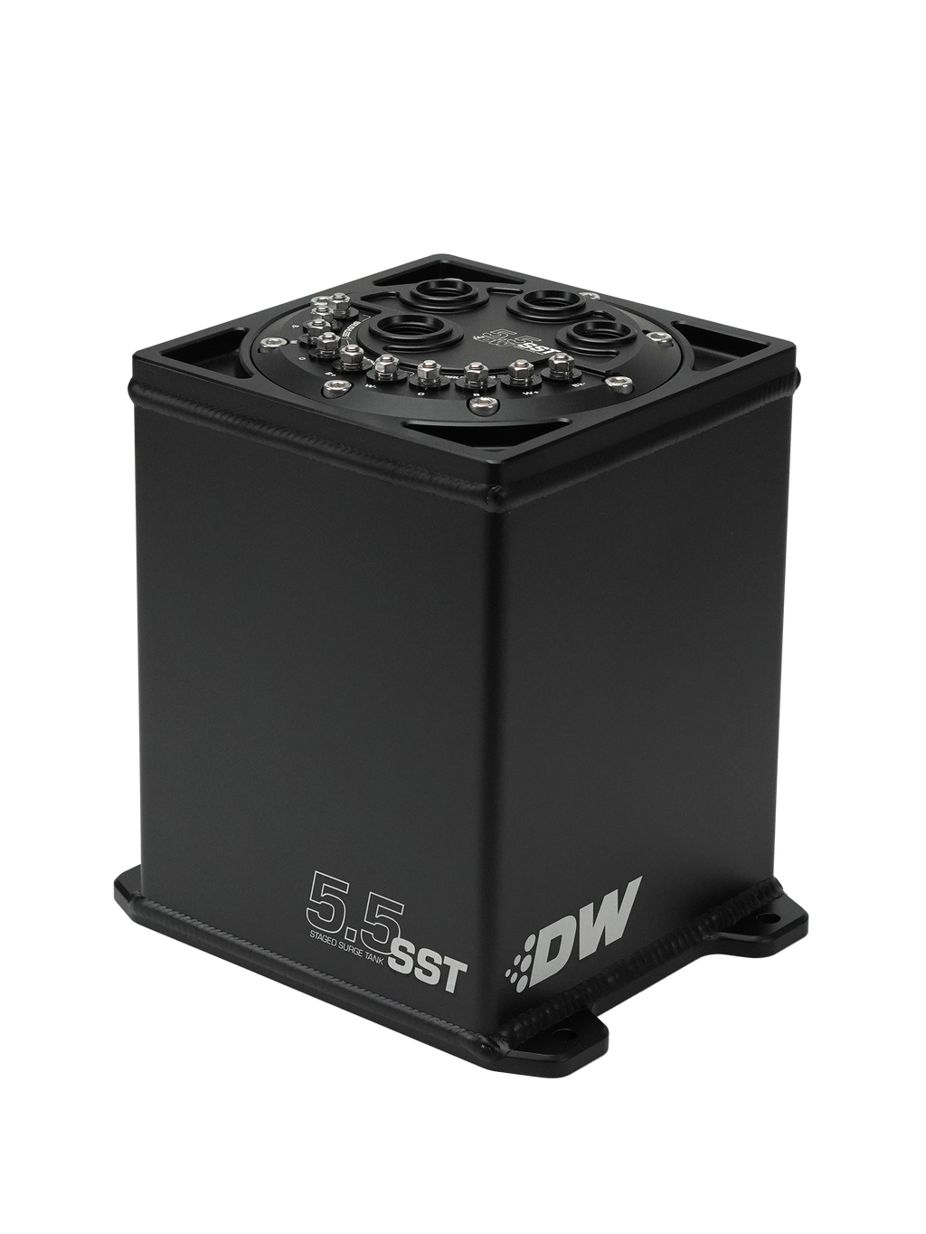 5.5L Staged Surge Tank with 3 DW810 Brushless Fuel Pumps