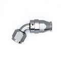 60-Deg. 8AN Swivel PTFE Hose End